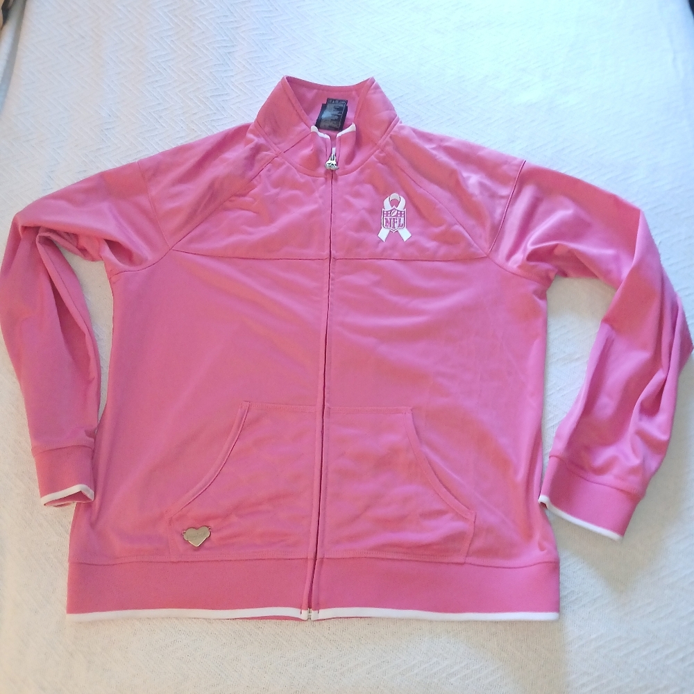 Sz.XL Womens Reebok NFL Oakland Raiders Zip Up Jacket